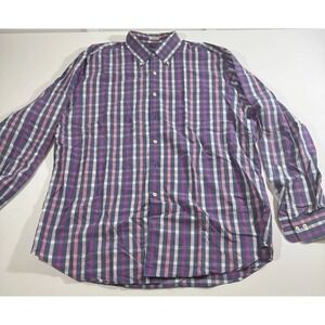 Peter Millar Men's XL Long Sleeve Shirt with Button Down Collar‎